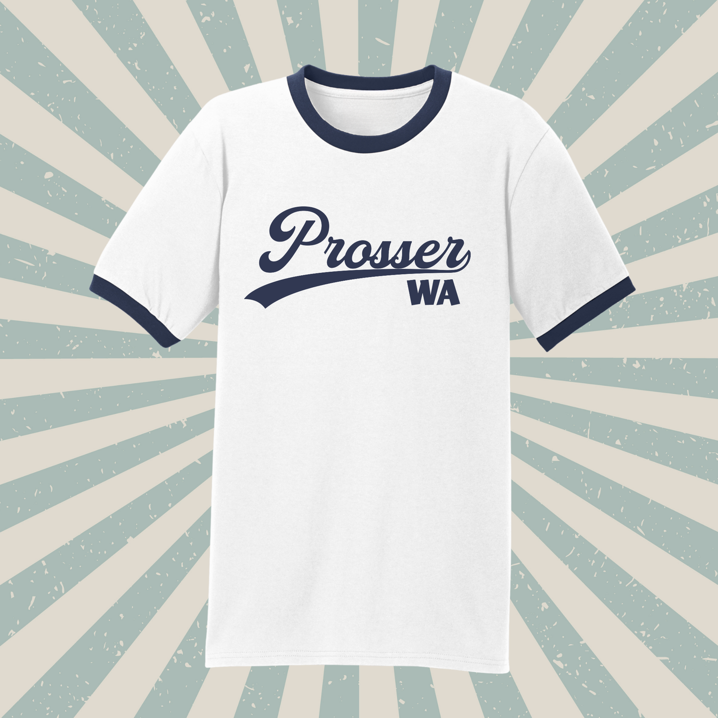 Prosser WA - Retro Logo
