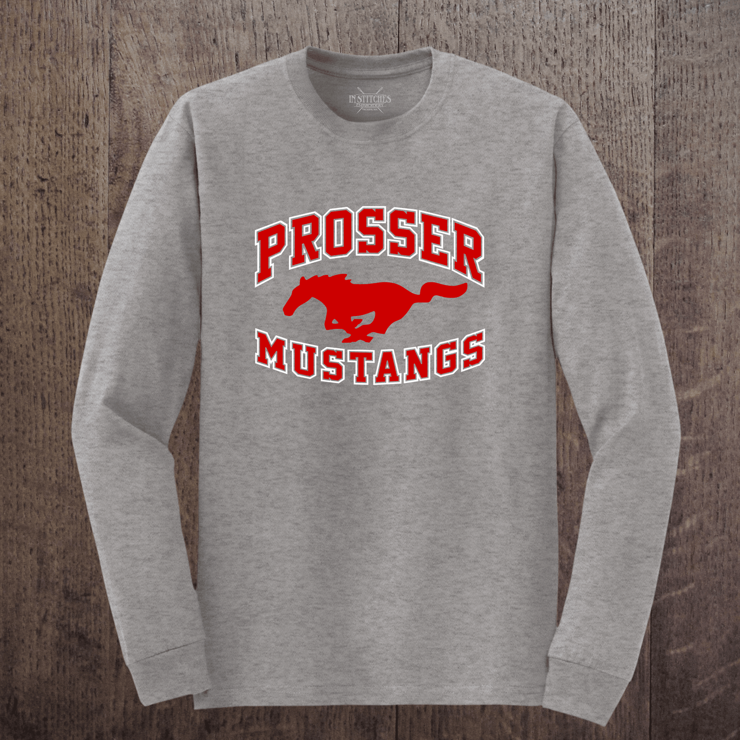 Mustang Long Sleeve Shirts - Original Logo