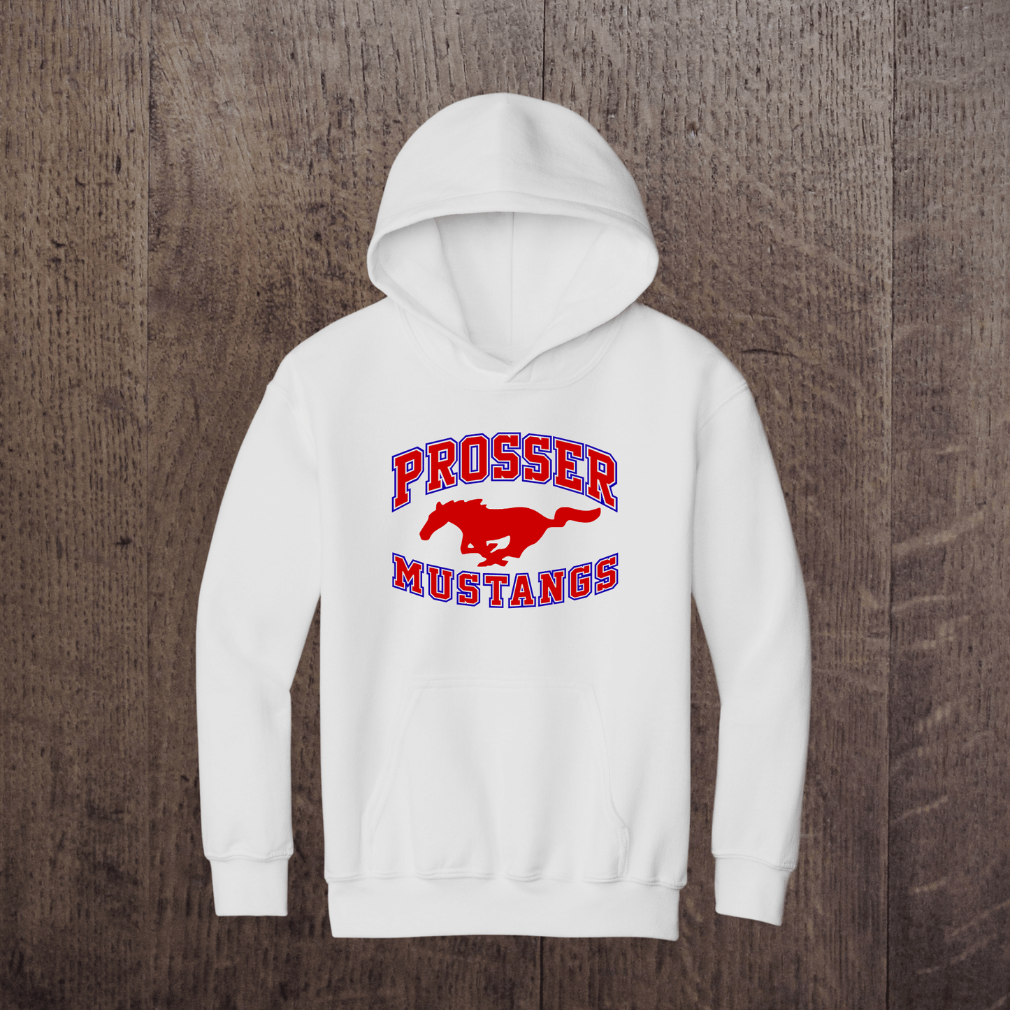 Mustang Youth Hoodies - Original Logo