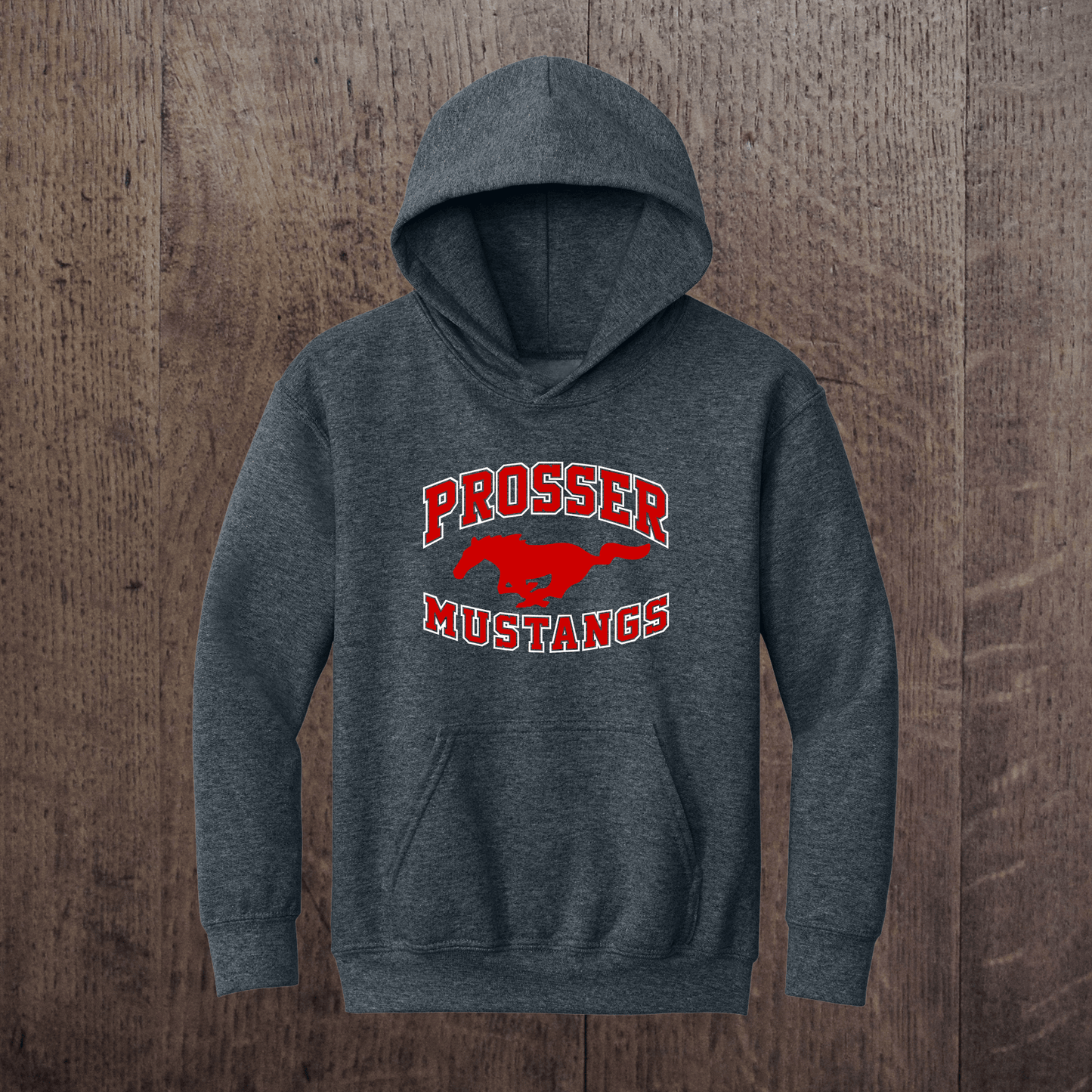 Mustang Youth Hoodies - Original Logo