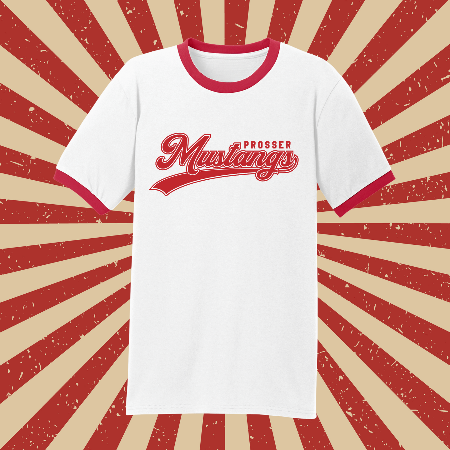 Mustang Tee - Retro Logo
