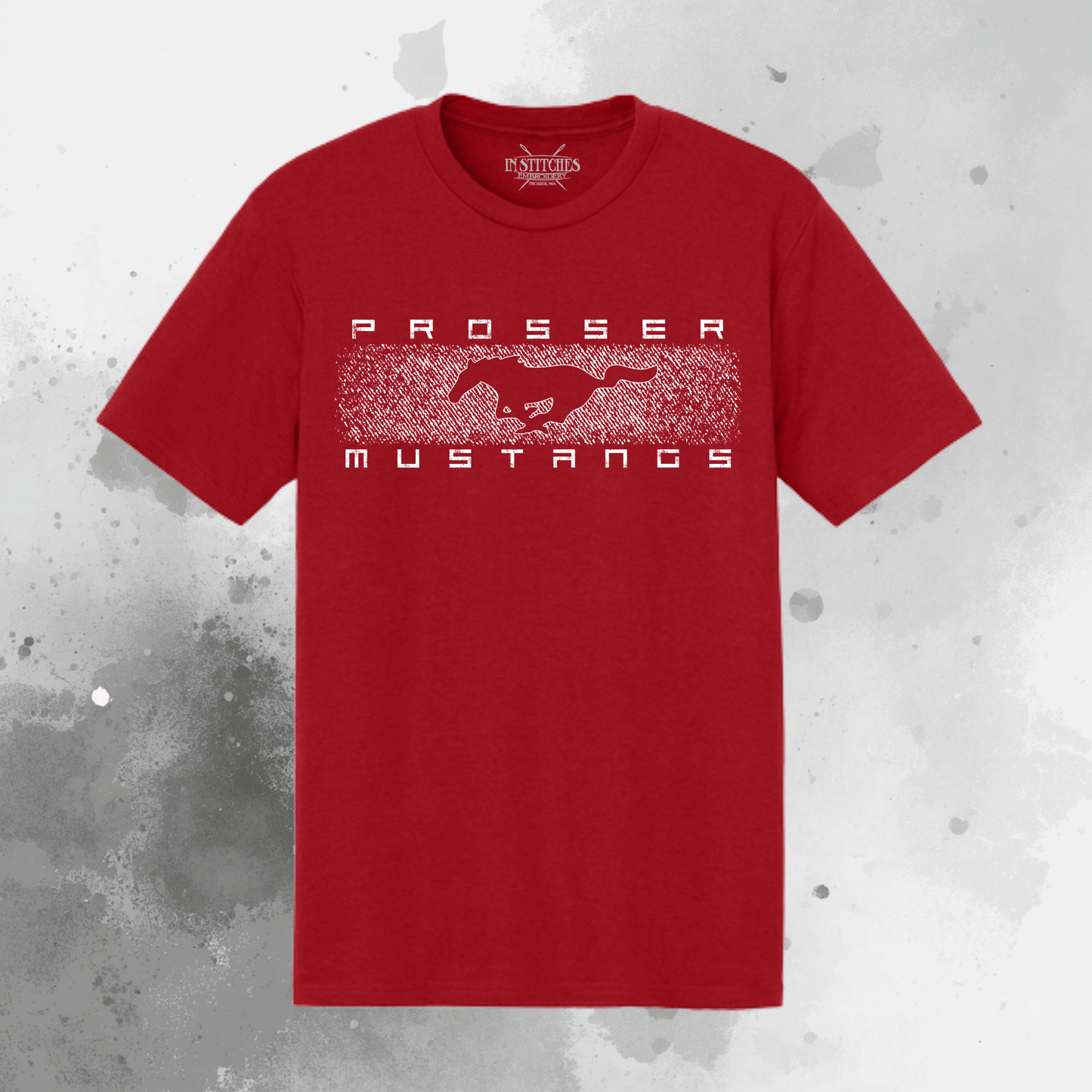 Mustang Tees - Splatter Logo