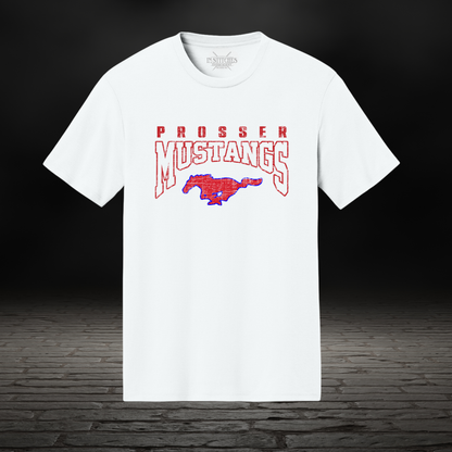Distressed Mustang Tee - Short Sleeve