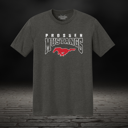 Distressed Mustang Tee - Short Sleeve