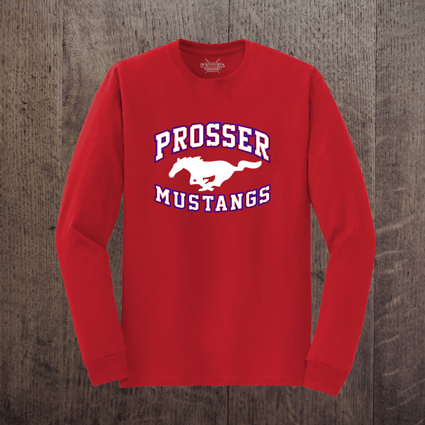 Mustang Long Sleeve Shirts - Original Logo