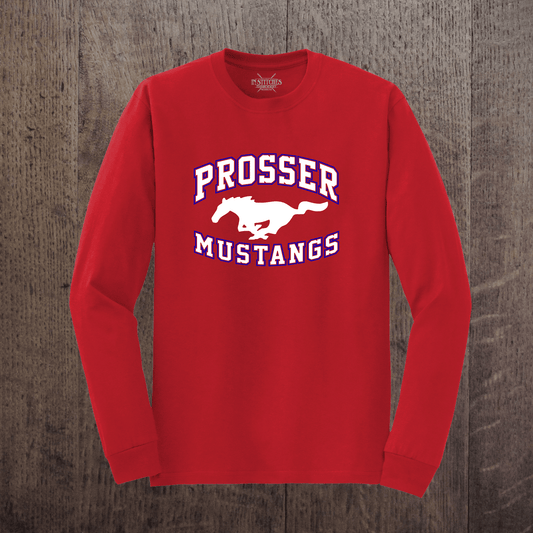 Mustang Long Sleeve Shirts - Original Logo