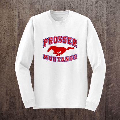 Mustang Long Sleeve Shirts - Original Logo