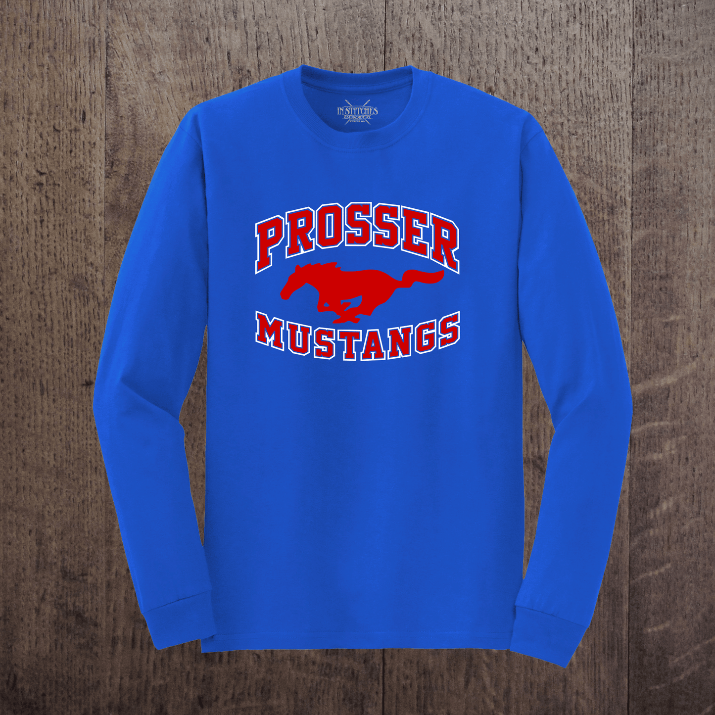 Mustang Long Sleeve Shirts - Original Logo