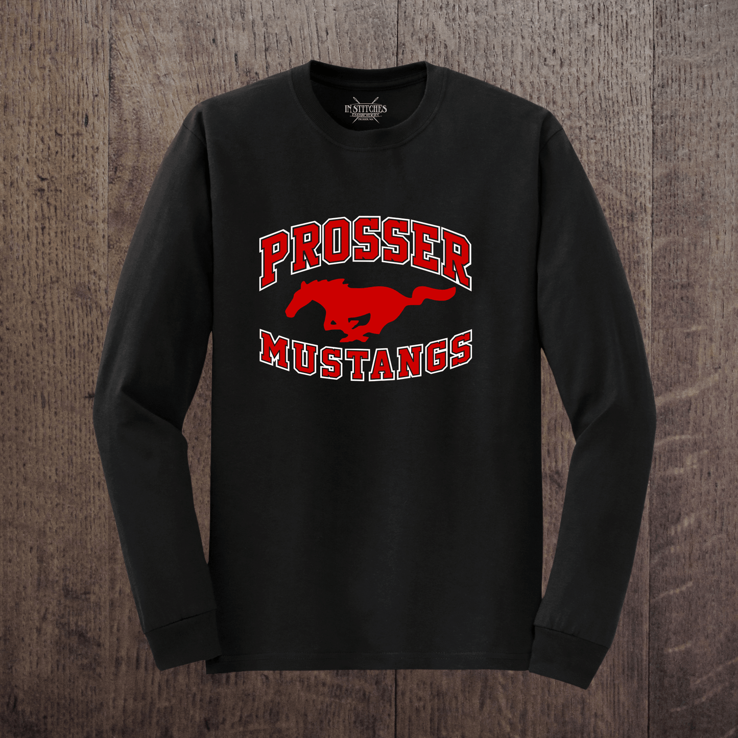 Mustang Long Sleeve Shirts - Original Logo