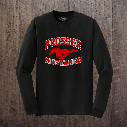 Mustang Long Sleeve Shirts - Original Logo