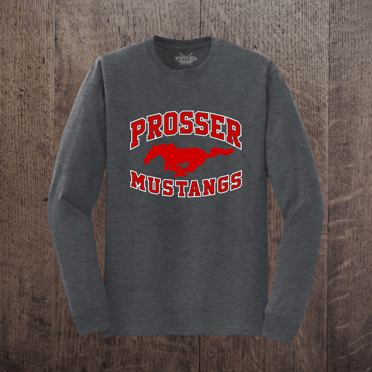 Mustang Long Sleeve Shirts - Original Logo