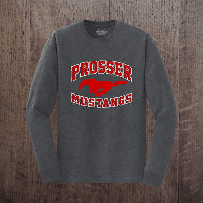 Mustang Long Sleeve Shirts - Original Logo