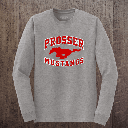 Mustang Long Sleeve Shirts - Original Logo