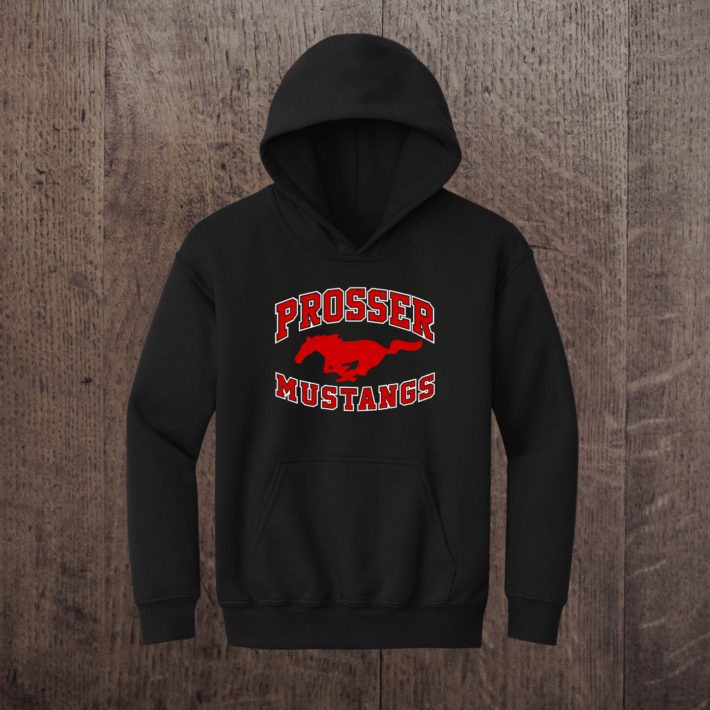 Mustang Youth Hoodies - Original Logo