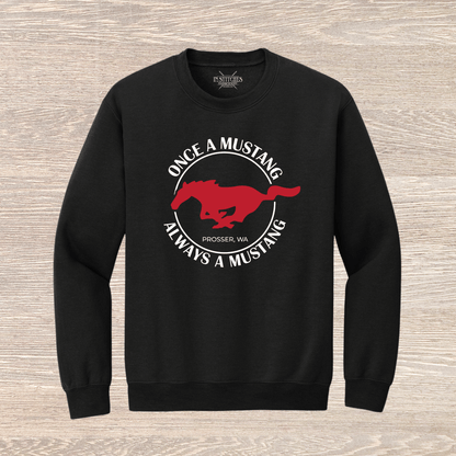 Once a Mustang Crewneck Sweatshirt